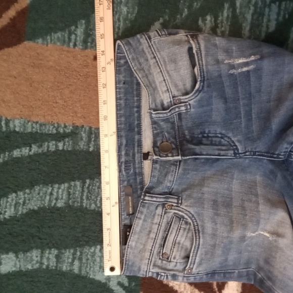 Kut From The Cloth Elena Super Flare Raw Hem Mid Rise  Long Womens 4 - Picture 11 of 12